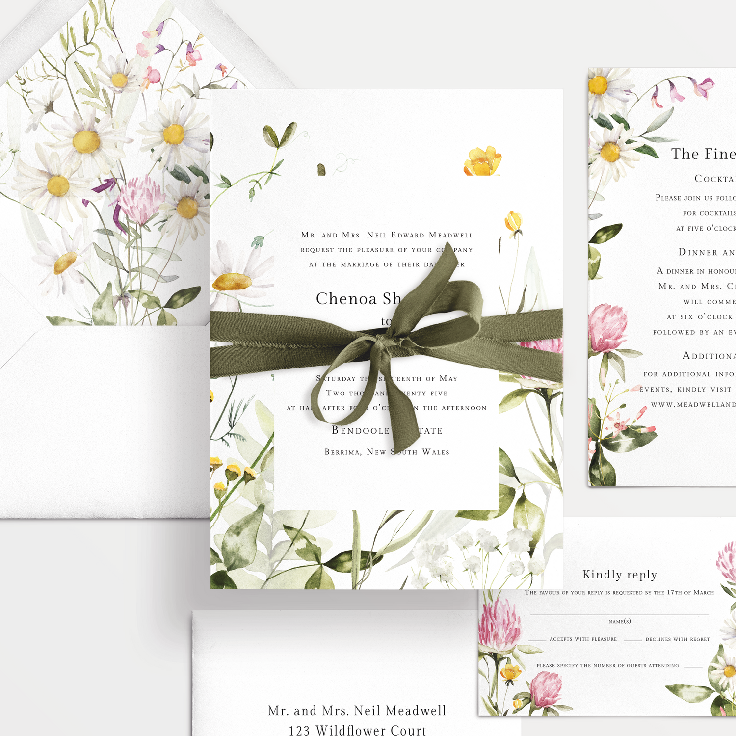 Chenoa Signature Collection Invitation